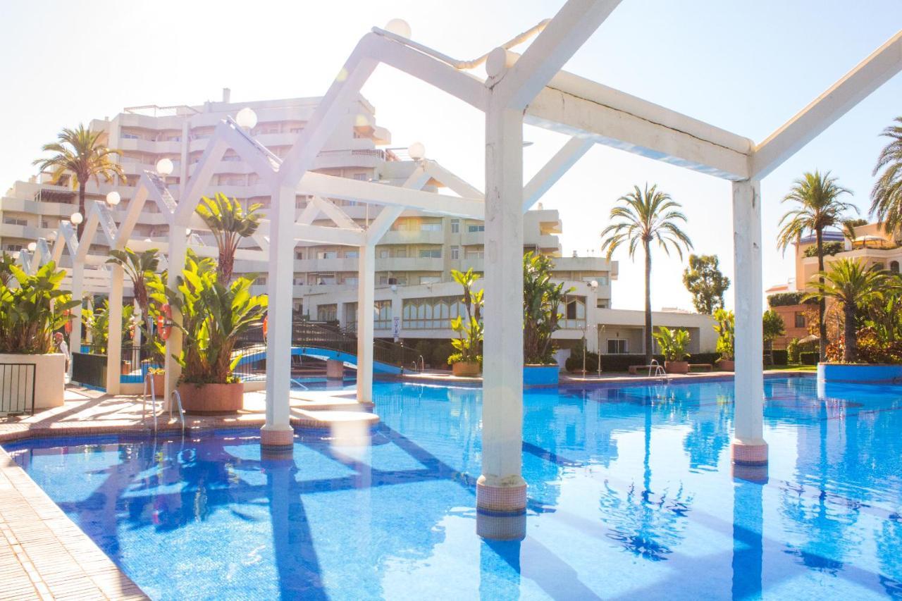Benal beach vista al mar y parque acuático Benalmádena Exterior foto