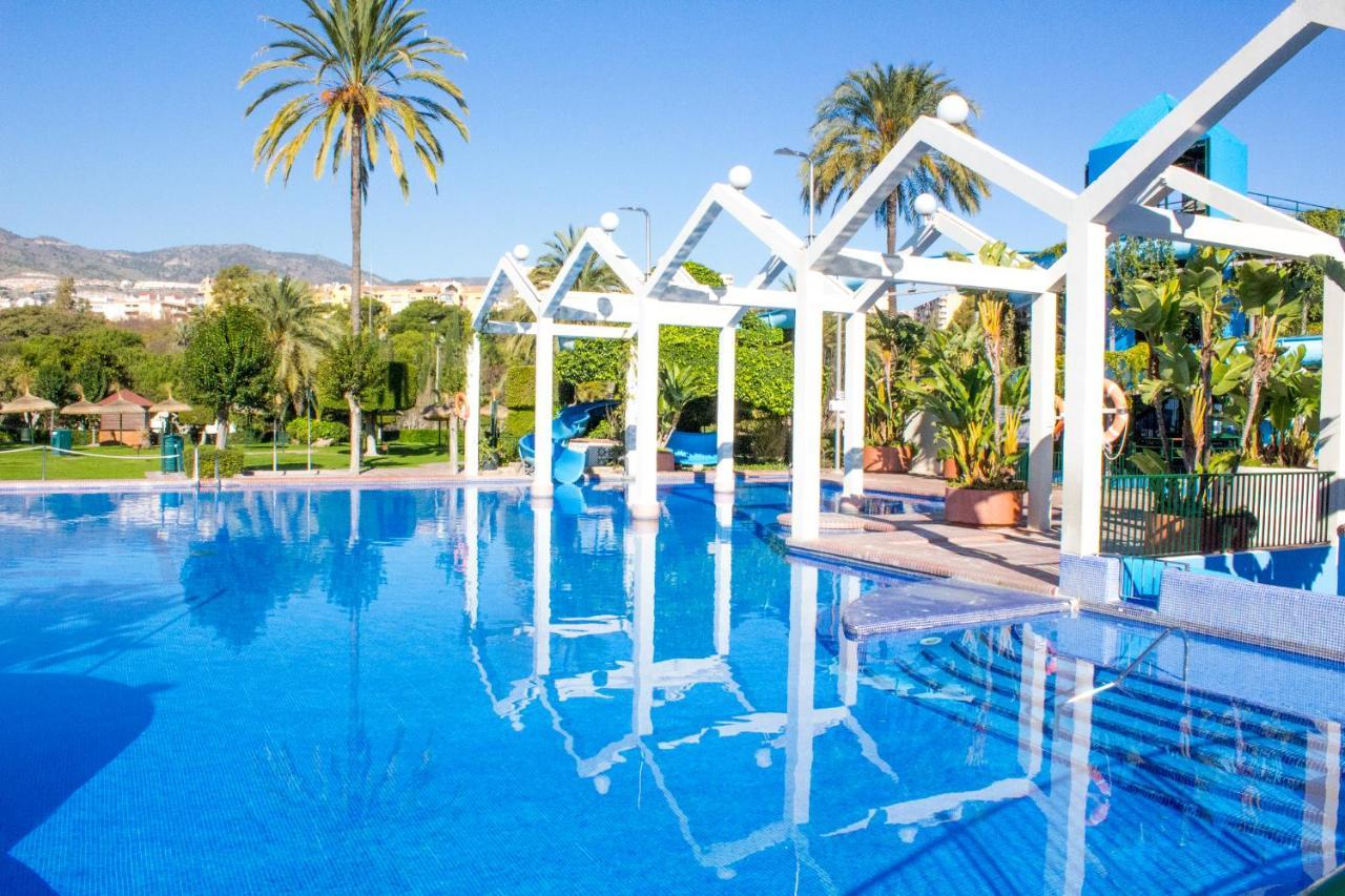 Benal beach vista al mar y parque acuático Benalmádena Exterior foto