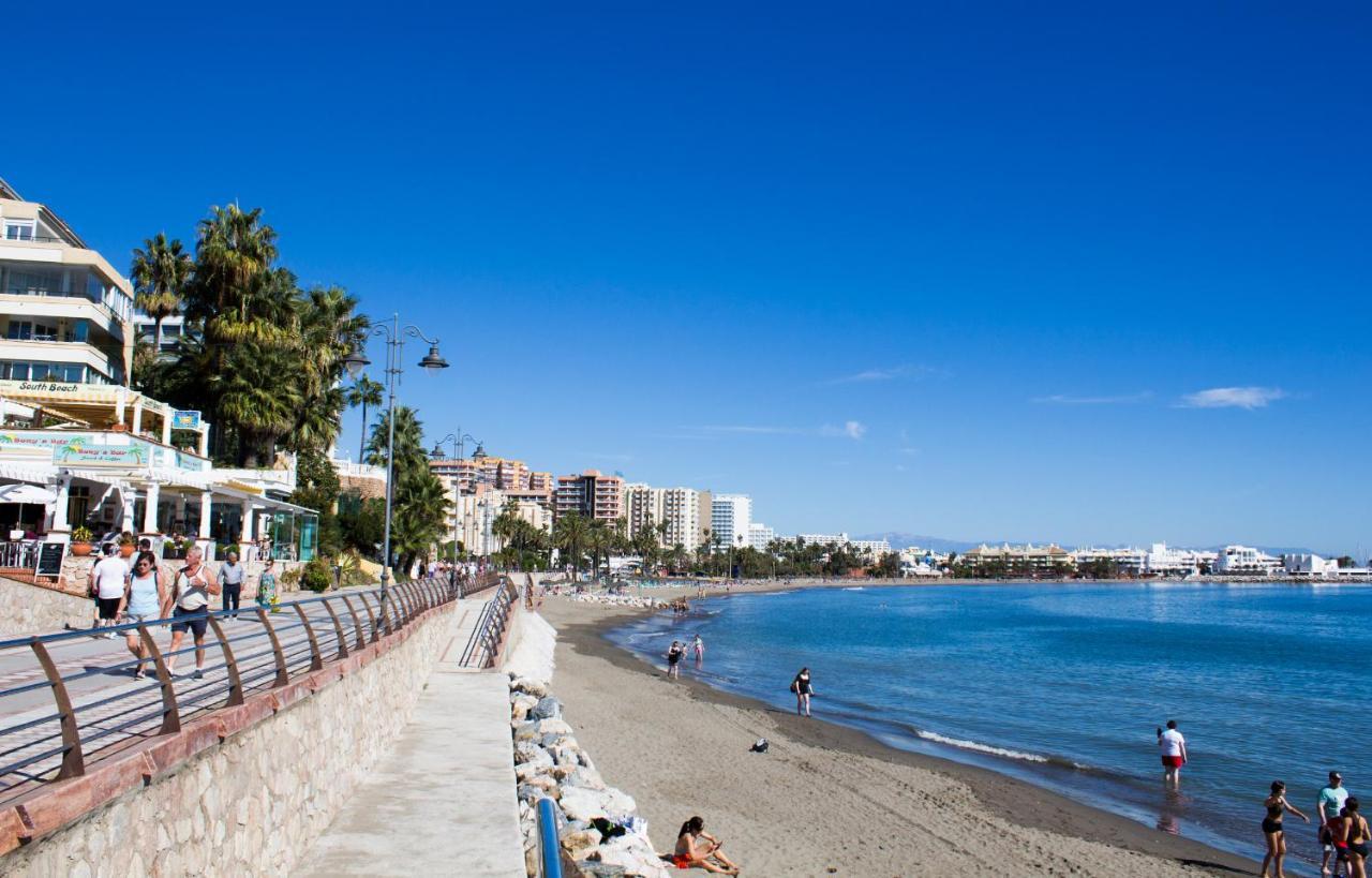 Benal beach vista al mar y parque acuático Benalmádena Exterior foto
